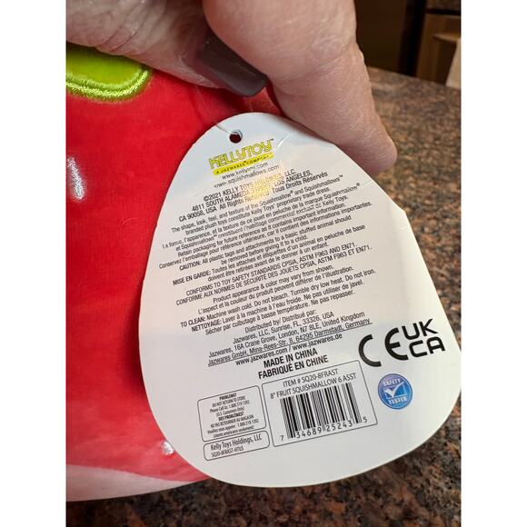 Squishmallows 8" Scarlett Strawberry *RARE* with Tag NWT - Picture 8 of 8